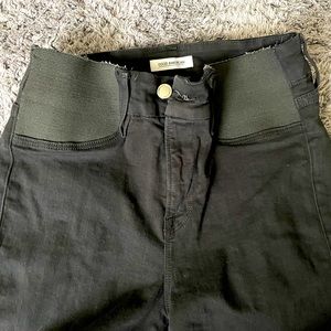 Good American Maternity Blk Jean